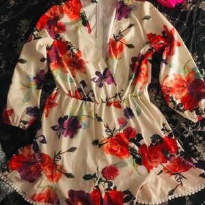 Floral Romper